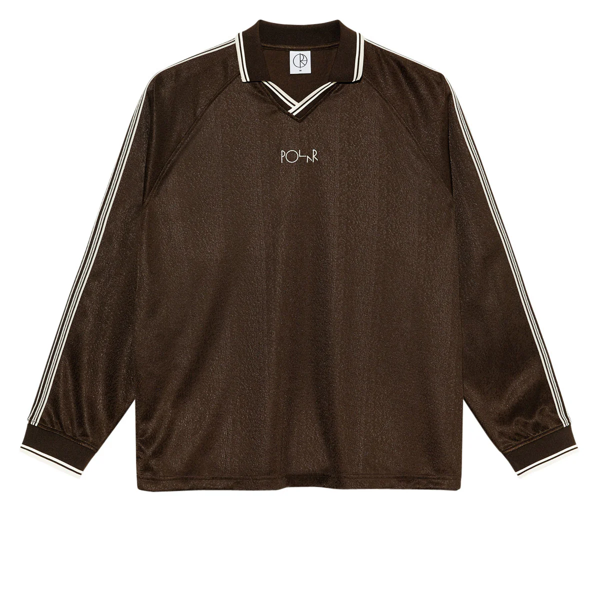 Polar Davie Long Sleeve Shirt - Chocolate/Ivory