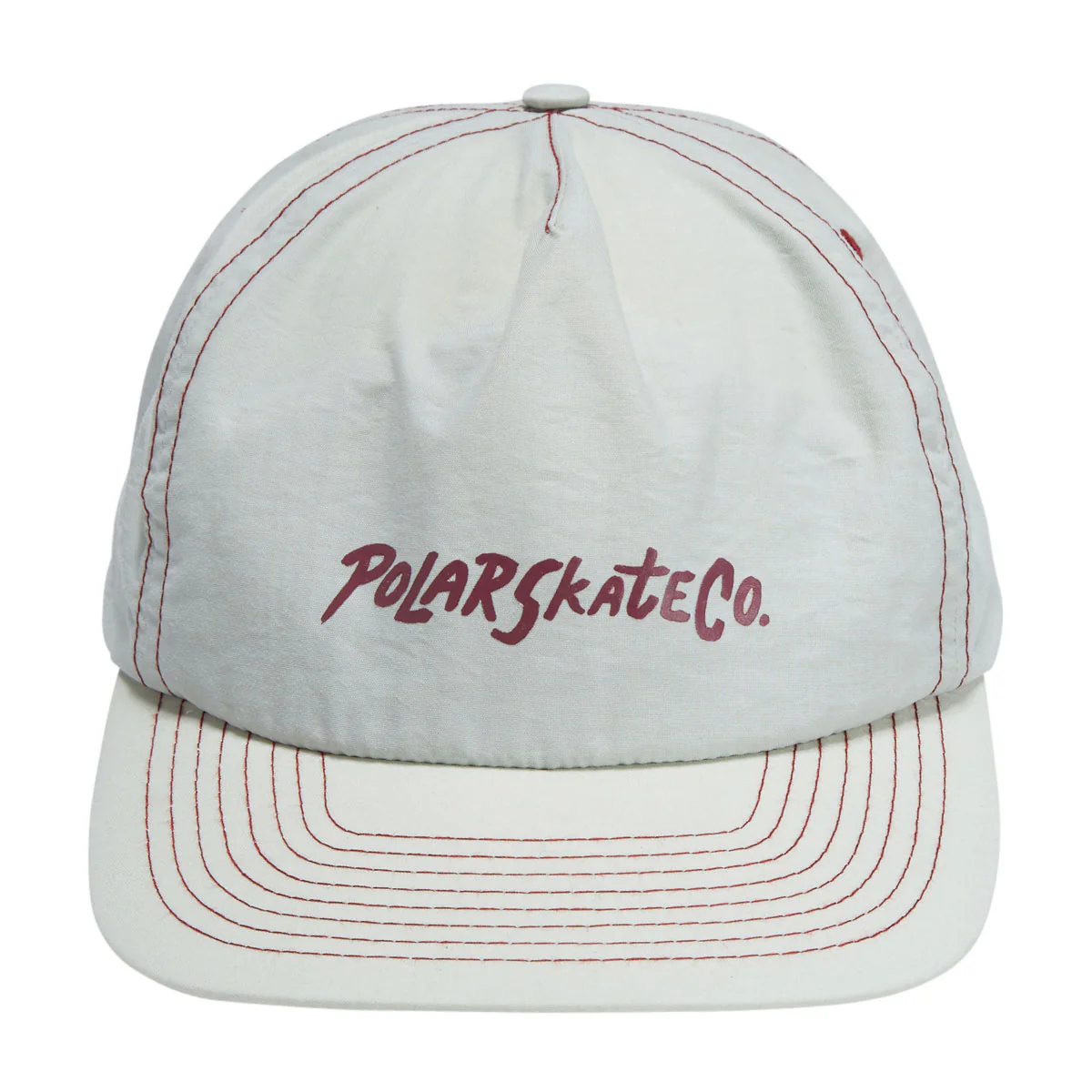 Polar Earl Hat - Oyster/Bordeaux - Image 3