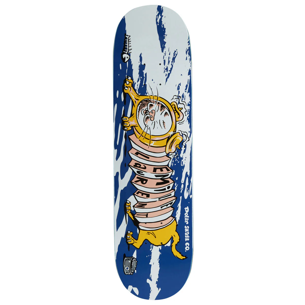 Polar Emile Laurent Accordion Dog Skateboard Deck - 8.375"