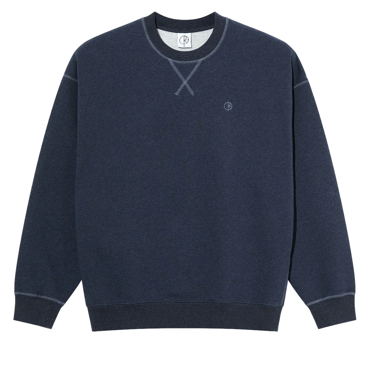 Polar Frankie Crewneck Sweatshirt - Navy Melange
