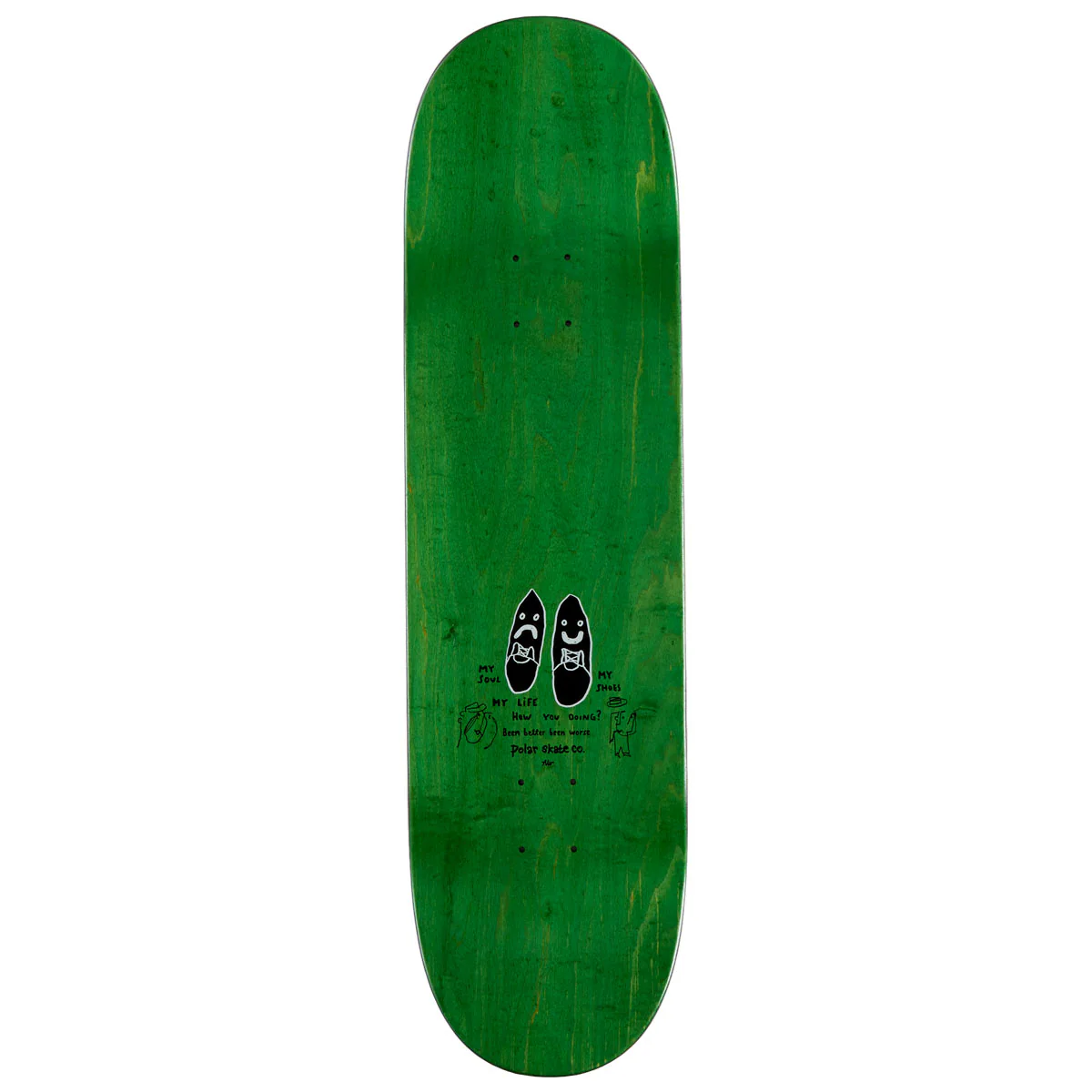 Polar Happy Sad Detroit Skateboard Complete - 8.75" - Image 2