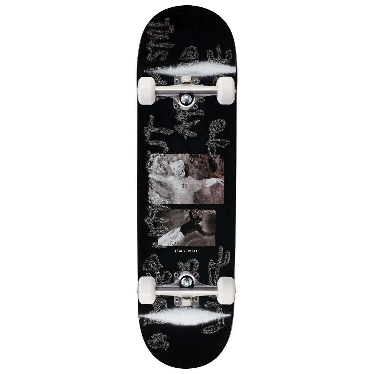Polar Jamie Platt So Bored Skateboard Complete - Black - 8.50"