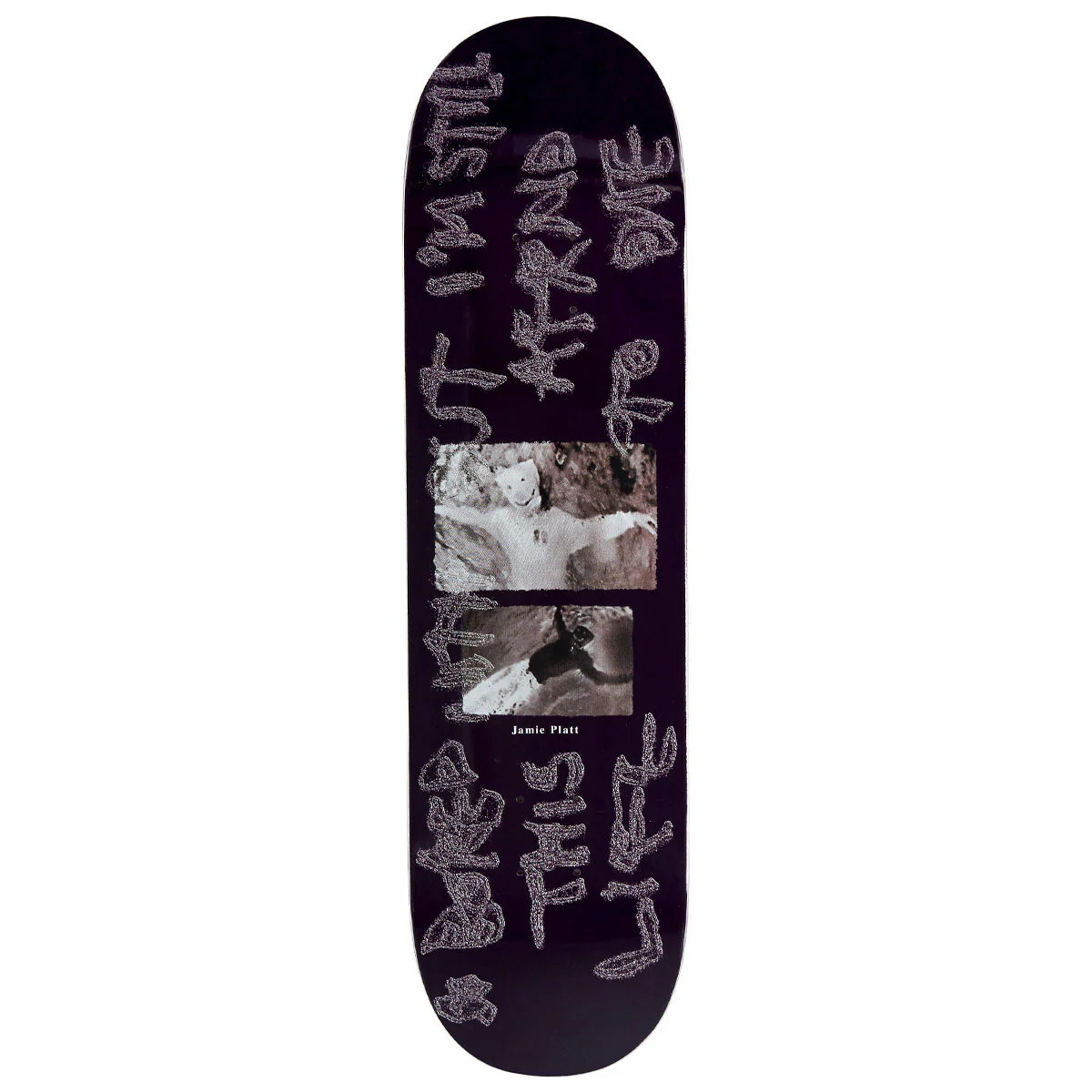 Polar Jamie Platt So Bored Skateboard Deck - Purple - 8.25"