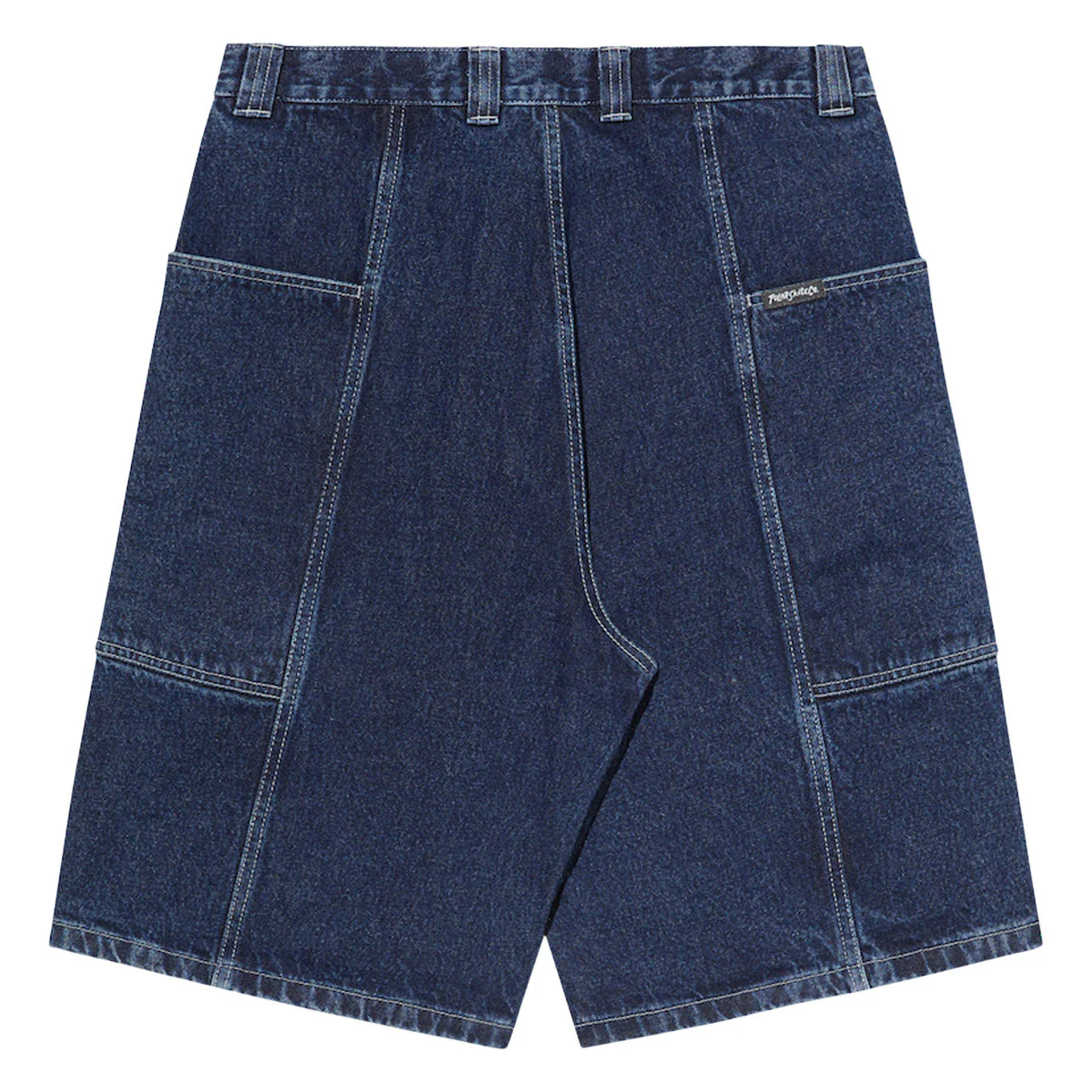 Polar Jiro Shorts - Dark Blue/White Stitching - Image 2