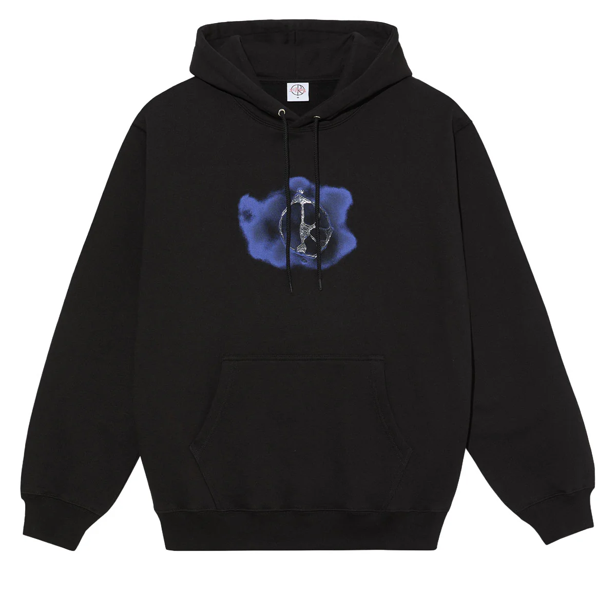 Polar Metal Logo Dave Hoodie - Black