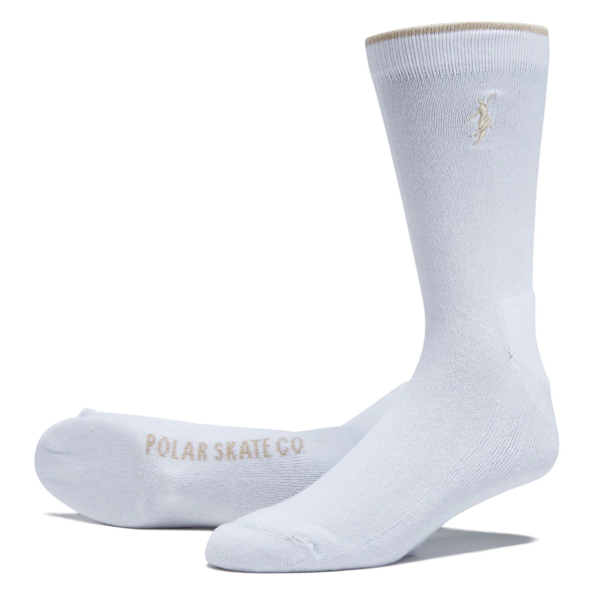 Polar No Complies Forever Business Socks - White/Sand - Image 2
