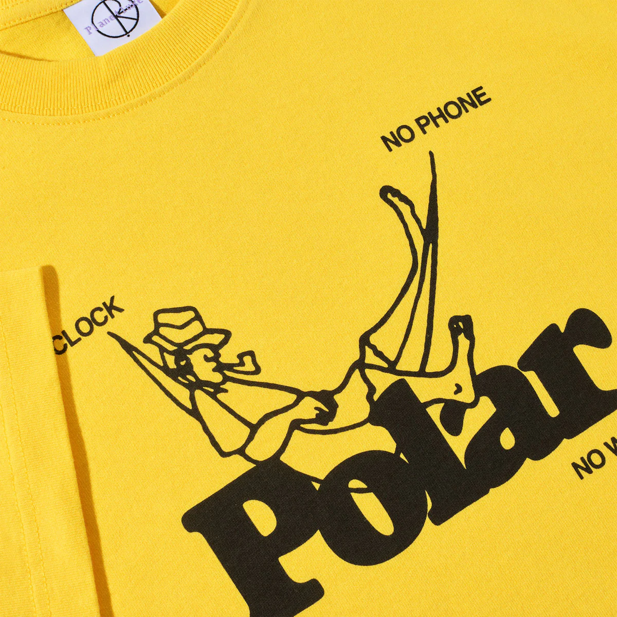 Polar No Worries T-Shirt - Lemon - Image 2