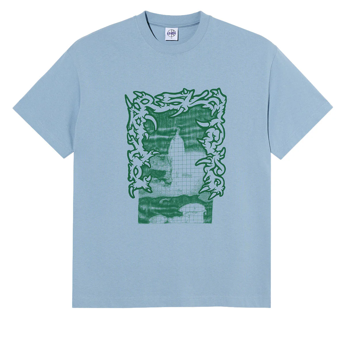Polar Passing Resemblance T-Shirt - Dove Blue