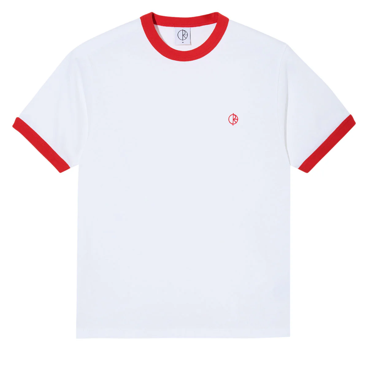 Polar Ringer T-Shirt - White/Red