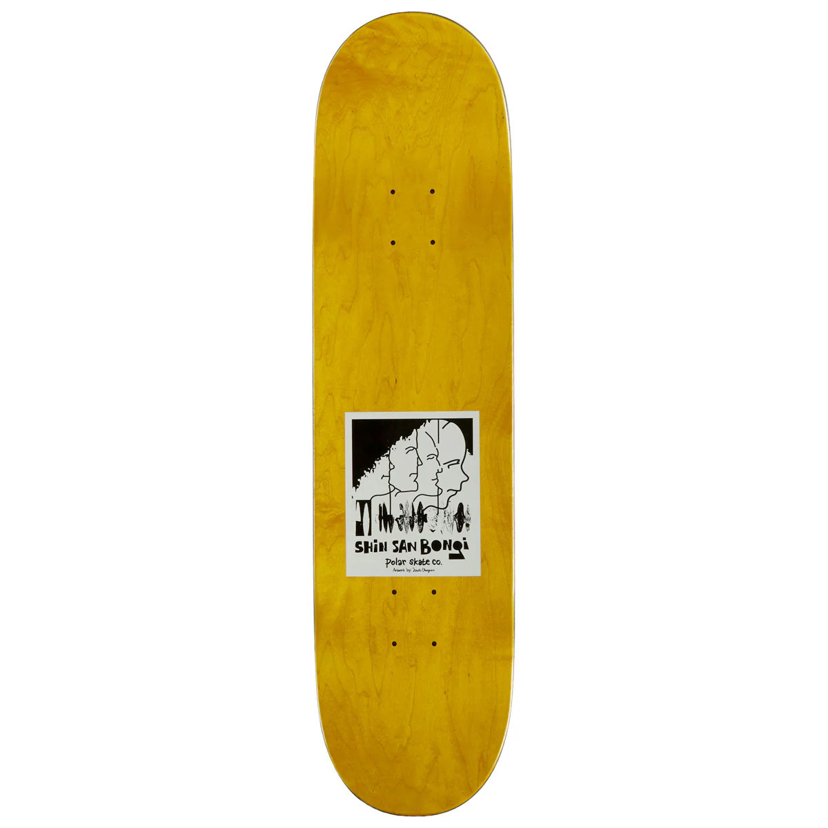 Polar Shin Sanbongi Fanzilla Skateboard Deck - 8.125" - Image 2
