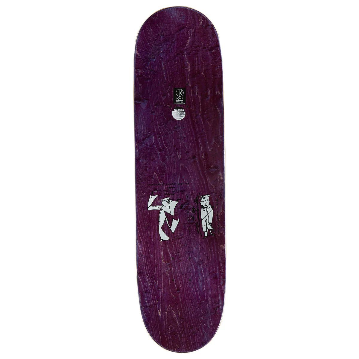 Polar Team Alv Sleep Forever Short Shape Skateboard Complete - 8.625" - Image 2