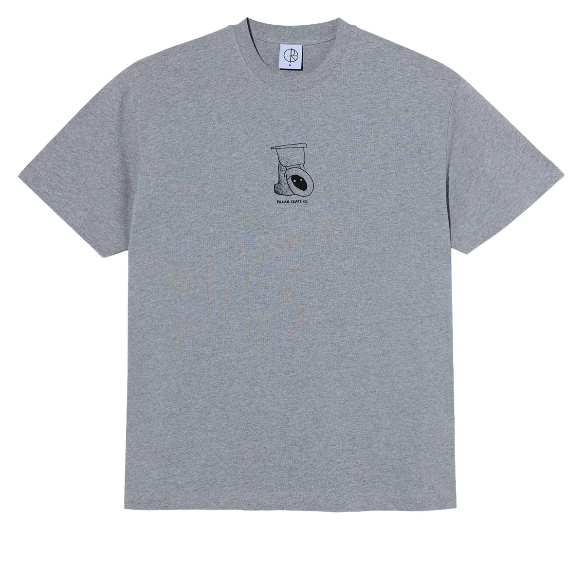 Polar Toilet T-Shirt - Heather Grey
