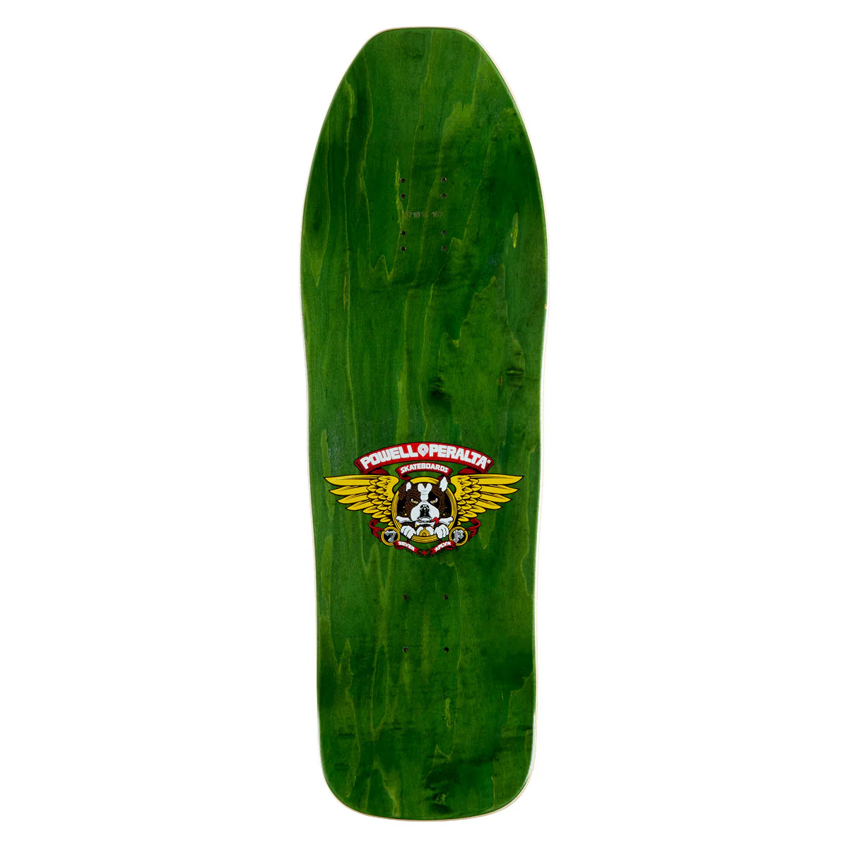 Powell-Peralta Frankie Hill Bull Dog 15 Skateboard Complete - Green/Gold Fade - 10.00" - Image 2