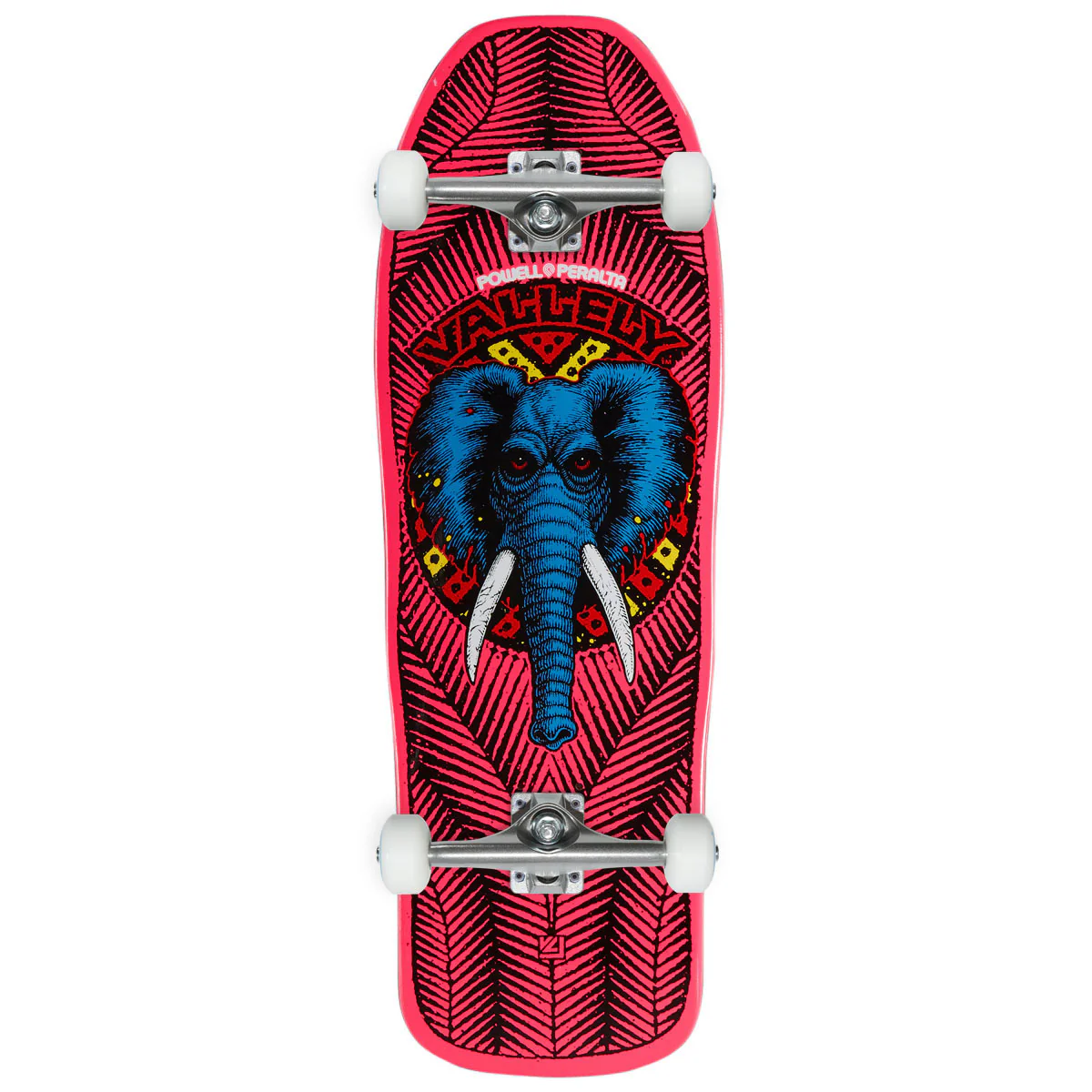 Powell-Peralta Mike Vallely Elephant 13 Skateboard Complete - Pink - 10.00"