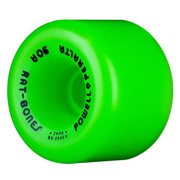 Powell-Peralta Rat Bones 90A Skateboard Wheels - Green - 60mm
