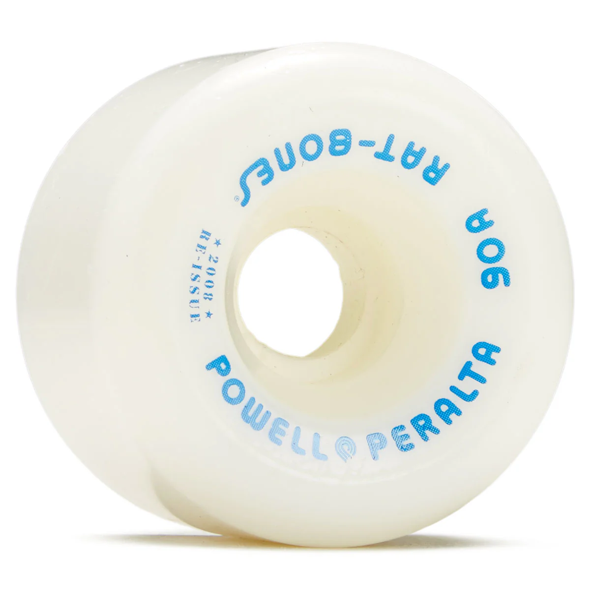 Powell-Peralta Rat Bones 90A Skateboard Wheels - White - 60mm