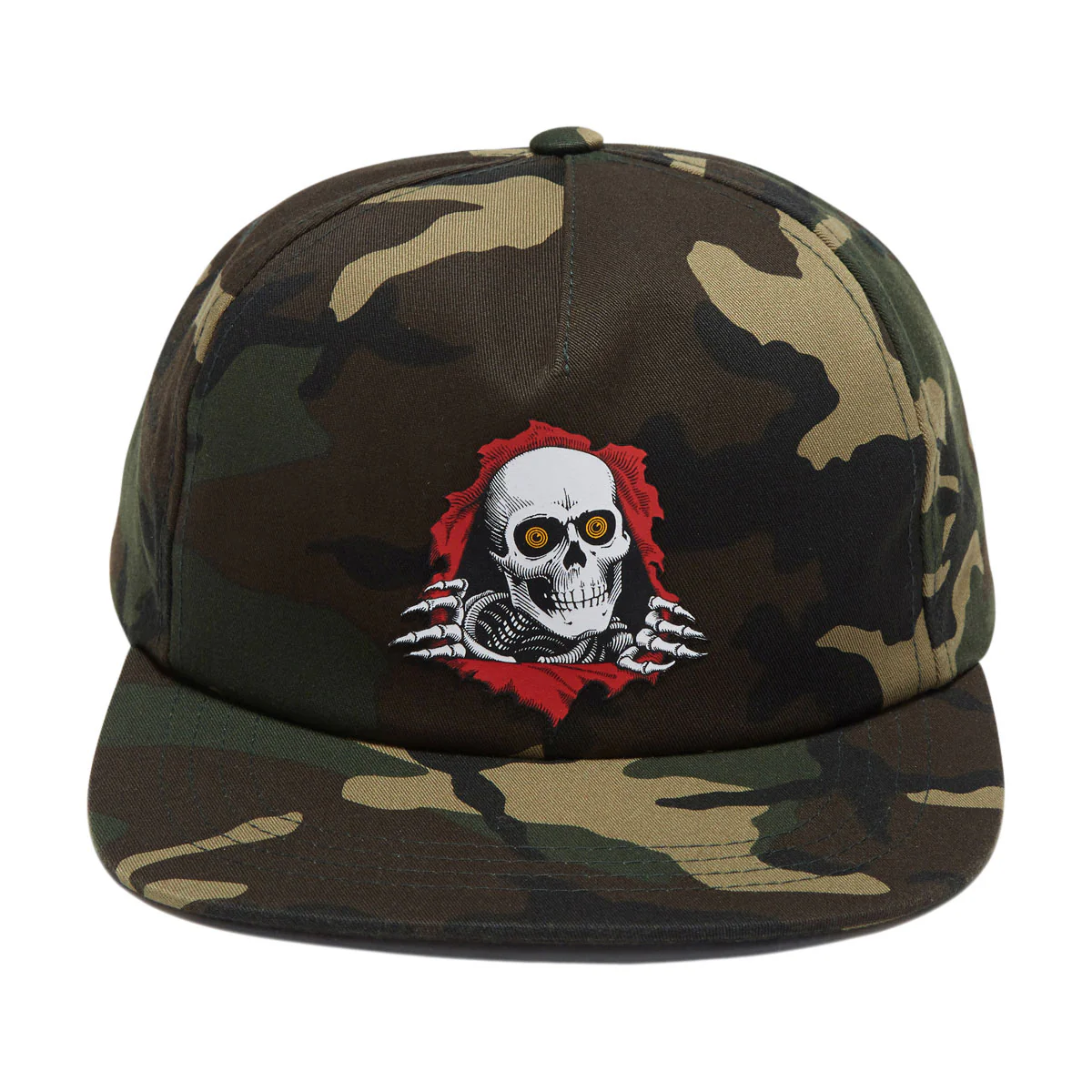 Powell-Peralta Ripper Snapback Hat - Camo - Image 2