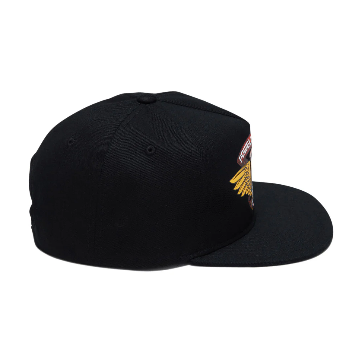 Powell-Peralta Winged Ripper Snapback Hat - Black - Image 3