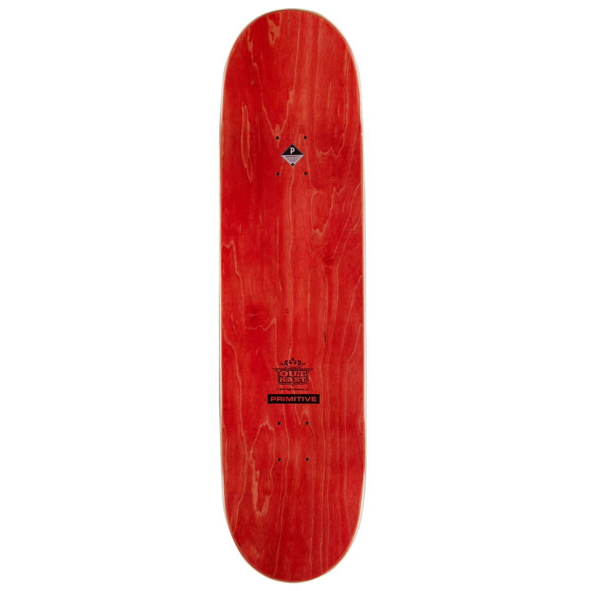 Primitive x Outkast Atliens Team Skateboard Deck - Black - 8.25" - Image 2