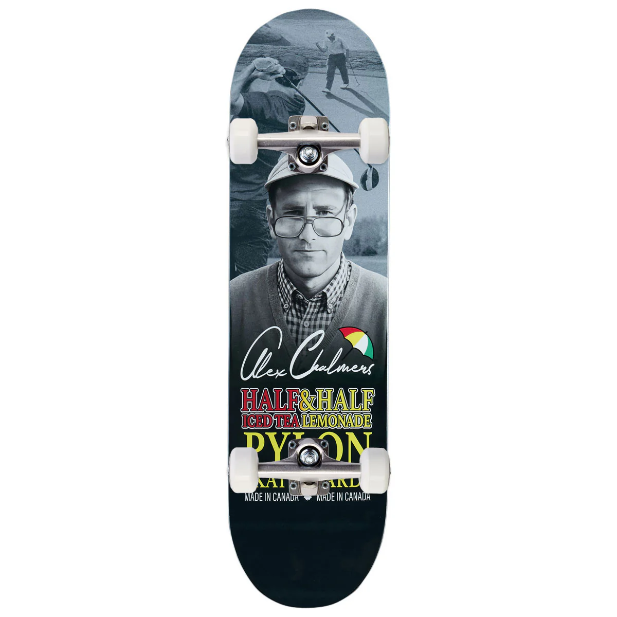 Pylon Alex Chalmers Half & Half Skateboard Complete - 8.50"