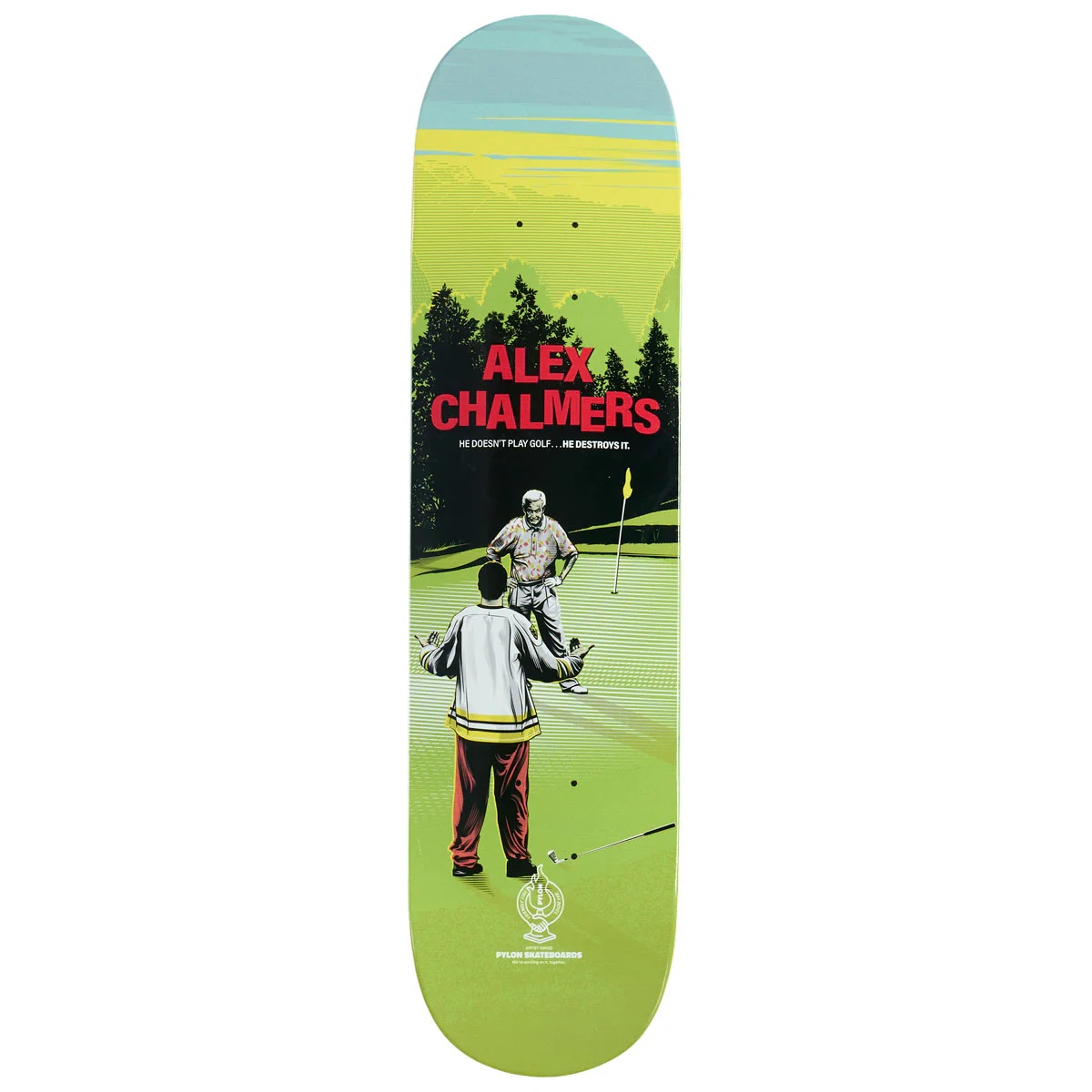 Pylon Alex Chalmers Price Is Skateboard Deck - 8.25"