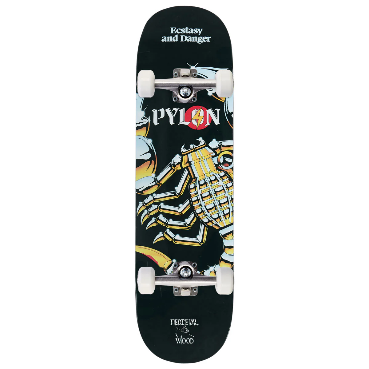 Pylon Ecstasy And Danger Skateboard Complete - 8.625"