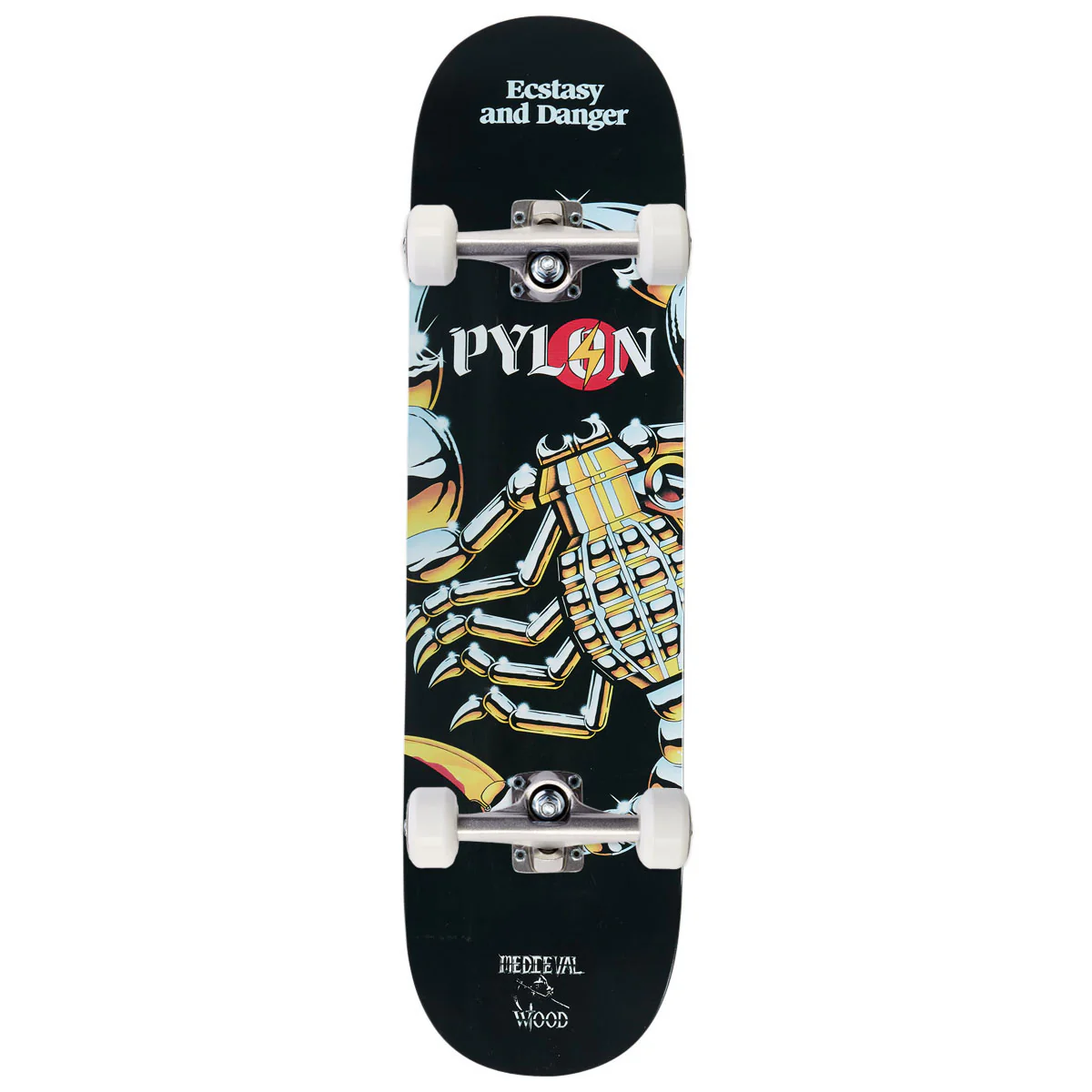 Pylon Ecstasy And Danger Twin Skateboard Complete - 8.25"