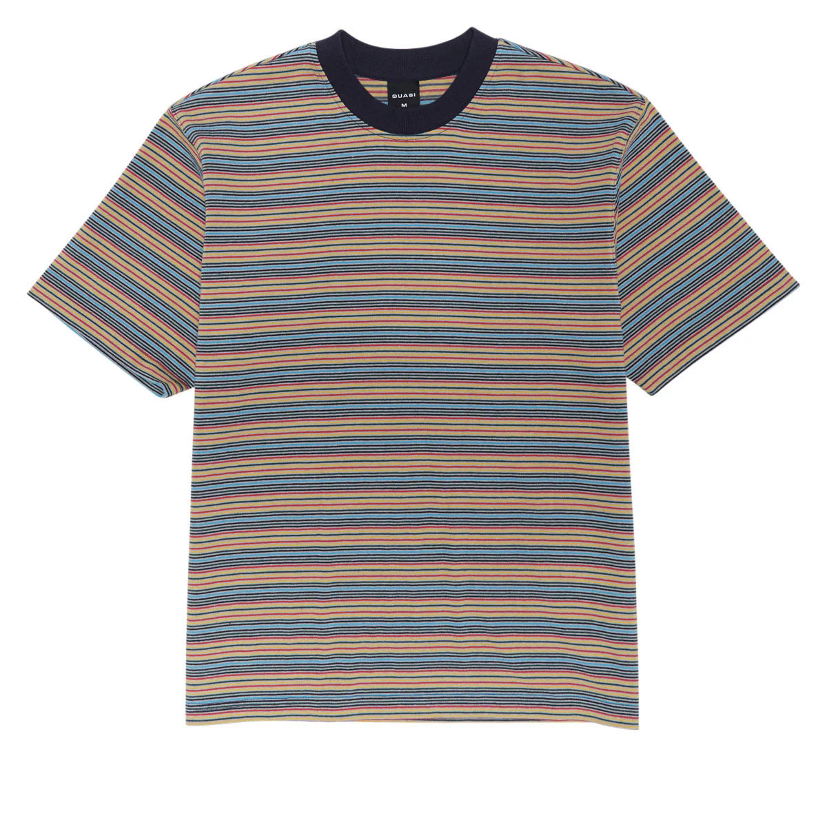 Quasi Bert Striped T-Shirt - Navy