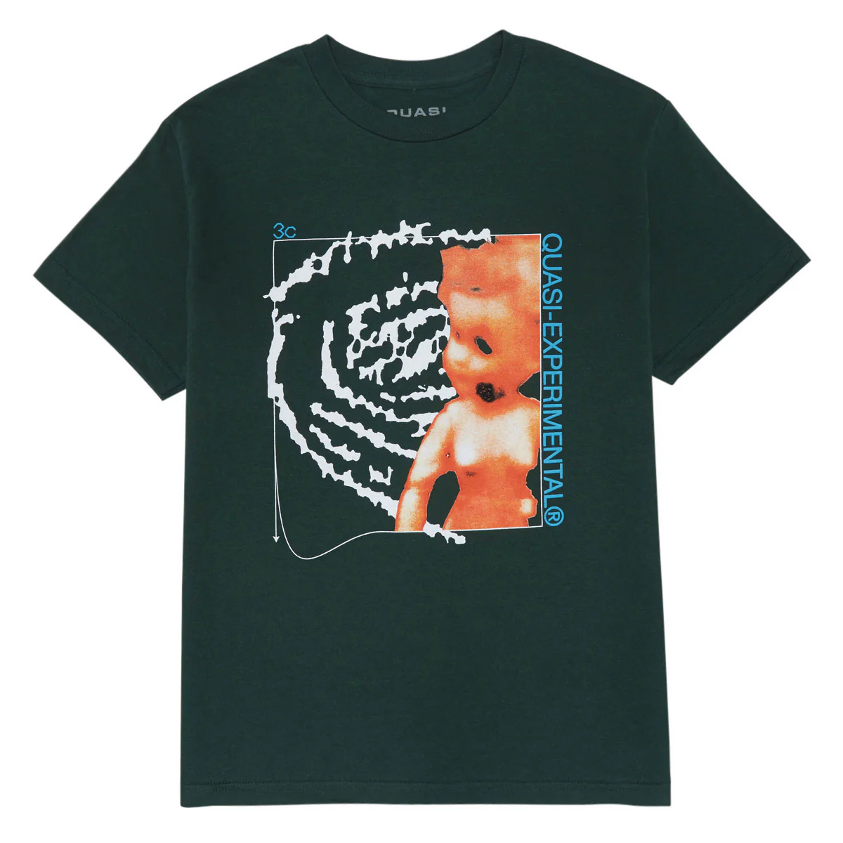 Quasi Doll Face T-Shirt - Forest