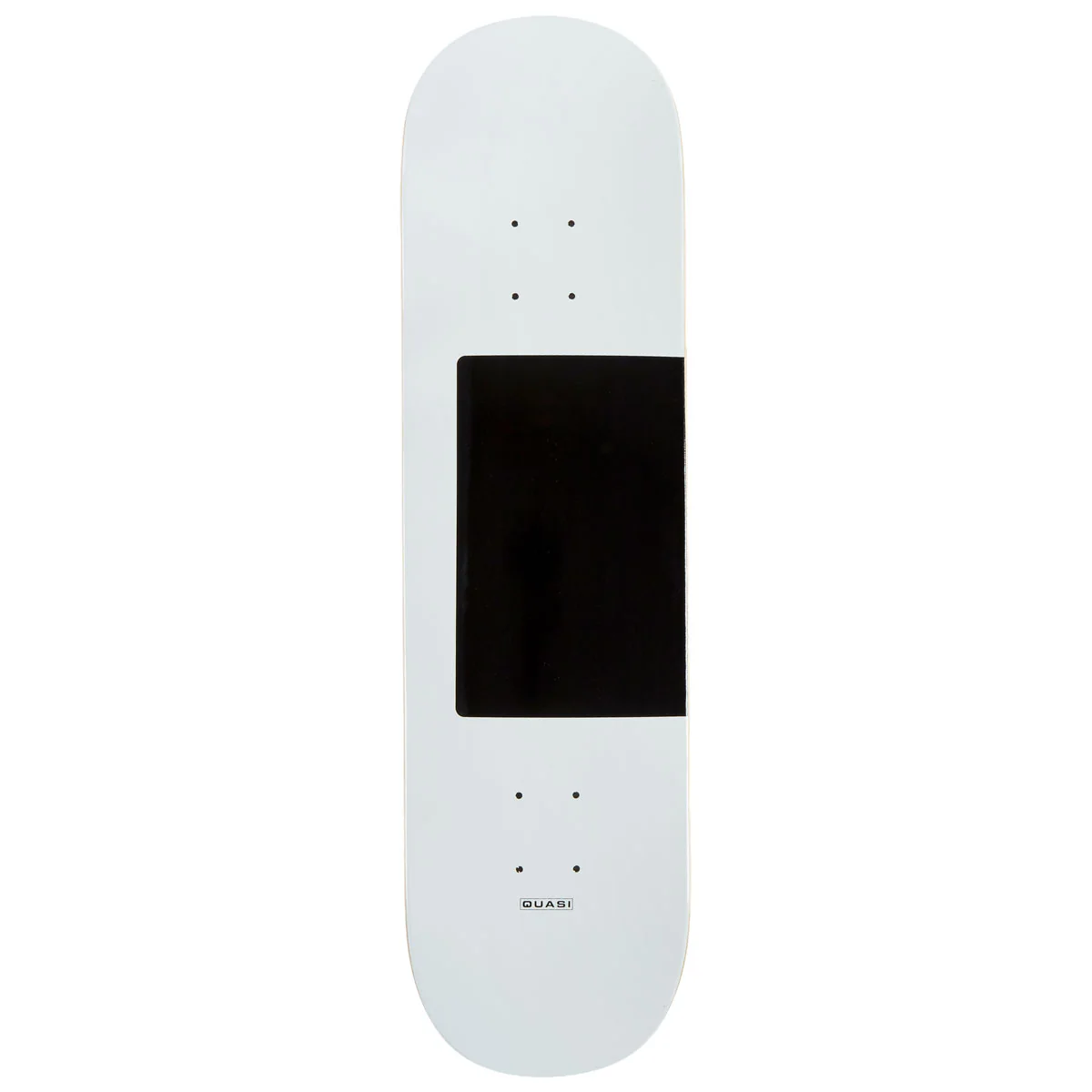 Quasi Proto Skateboard Deck - Black/White - 8.25"