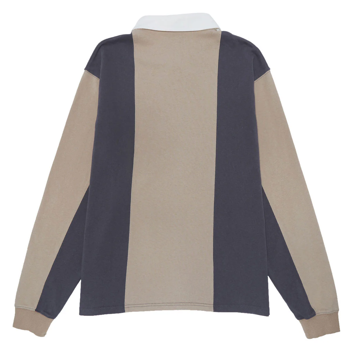 Quasi Ruck Long Sleeve Rubgy Shirt - Navy - Image 2
