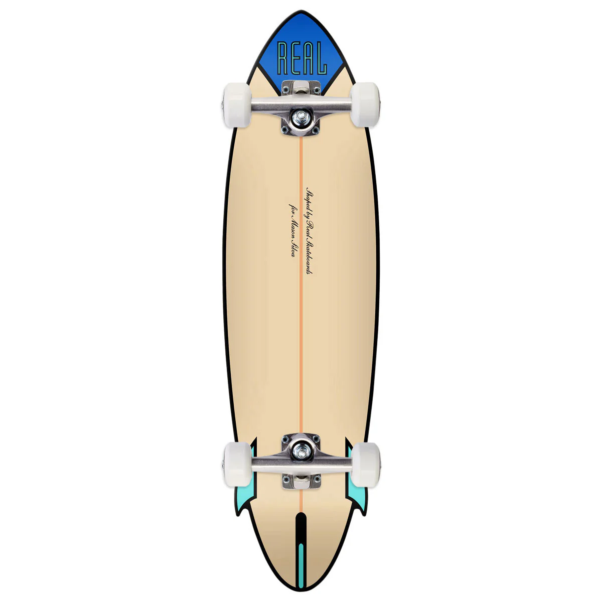 Real Mason Speed Egg Shaped Skateboard Complete - 9.25"