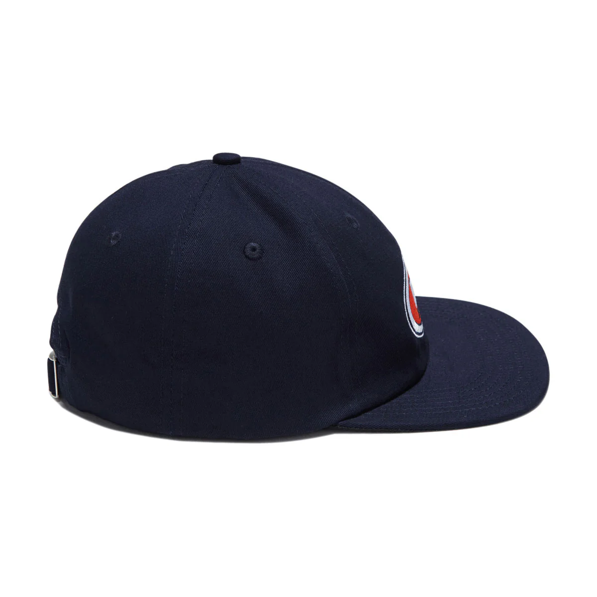 Real Oval Emb Hat - Navy/Red/White - Image 3