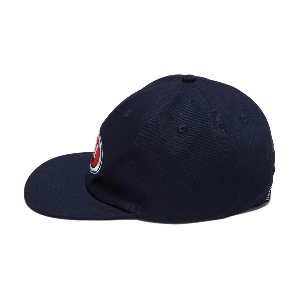 Real Oval Emb Hat - Navy/Red/White - Image 4