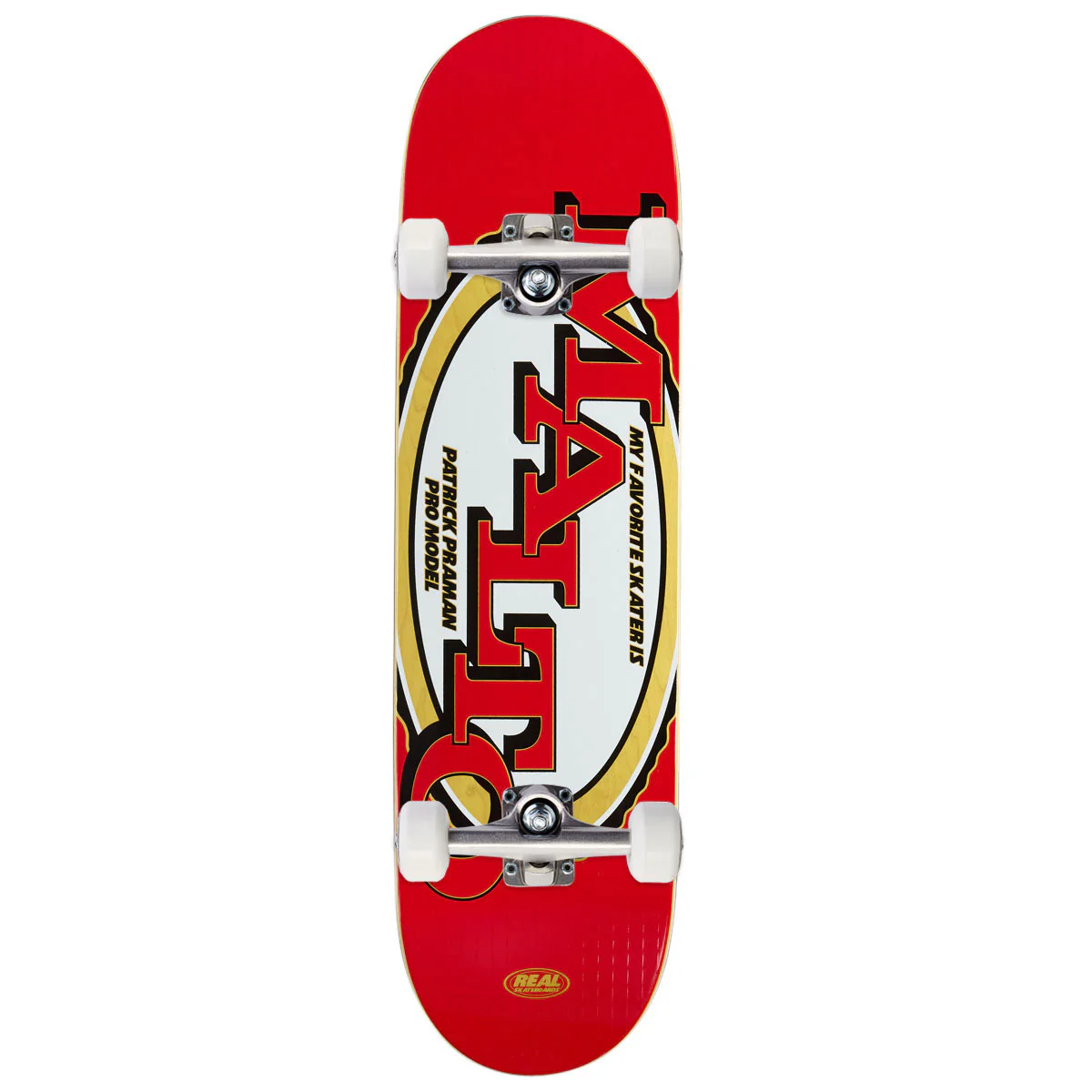 Real Praman Favorite Skater Skateboard Complete - 8.50"