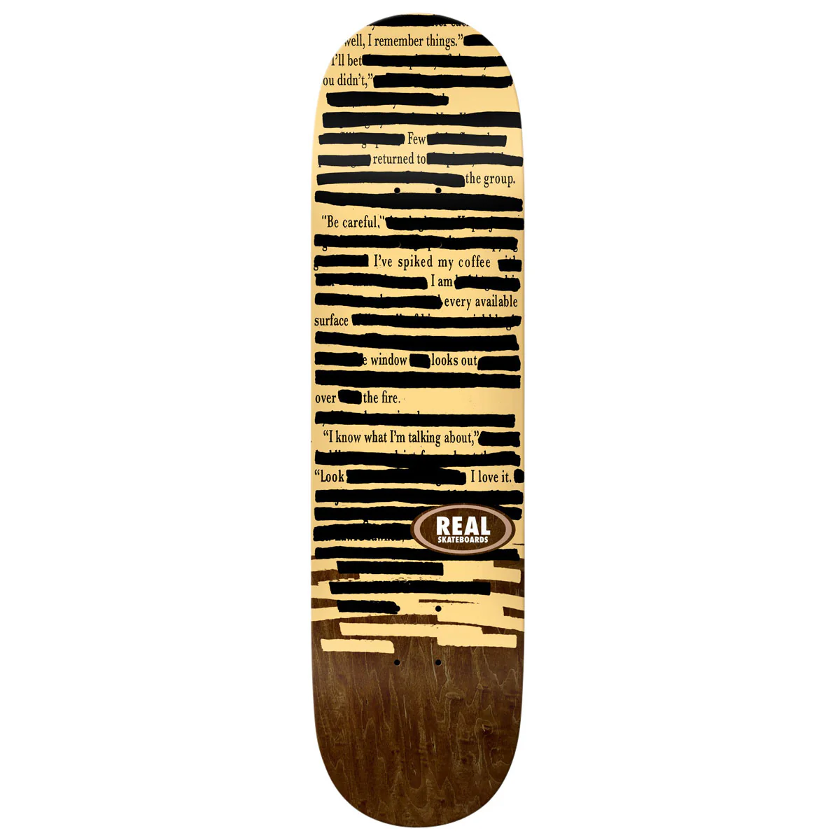 Real Team Non-Fiction Skateboard Deck - 8.38"
