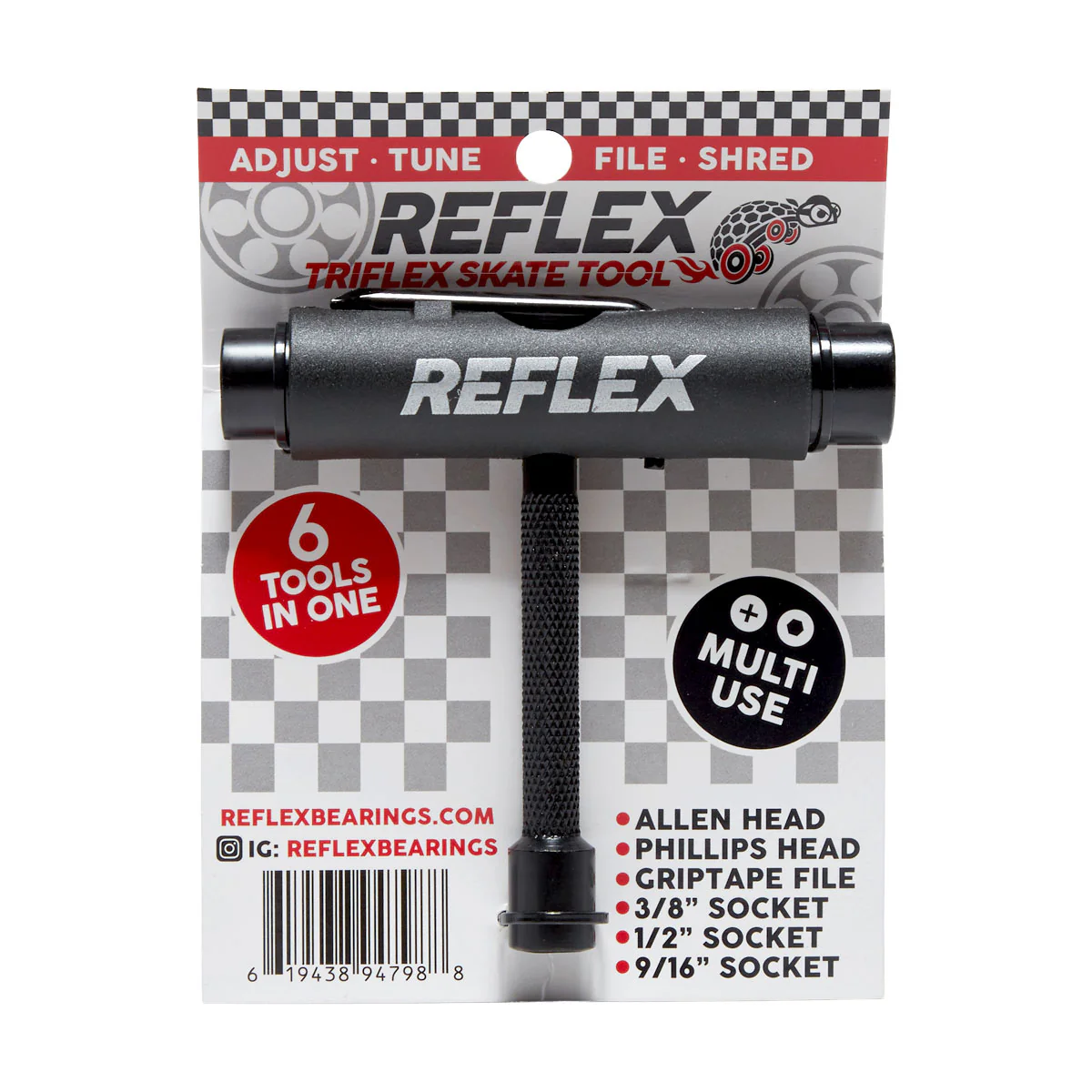 Reflex TriFlex Tool - Black