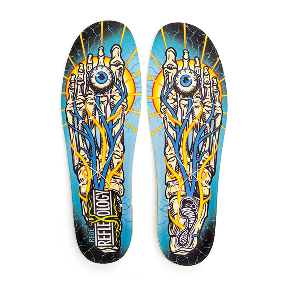 Remind Rede Impact Reflexology 5.5MM Low-All Arch Shoe Insole