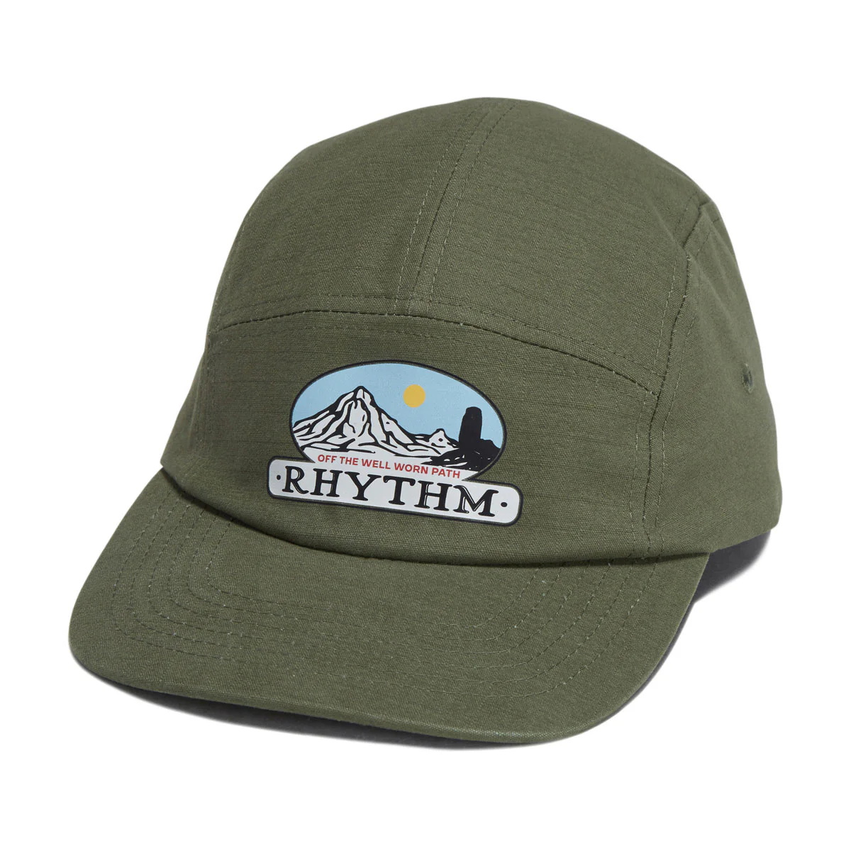 Rhythm Back Country 5 Panel Hat - Olive