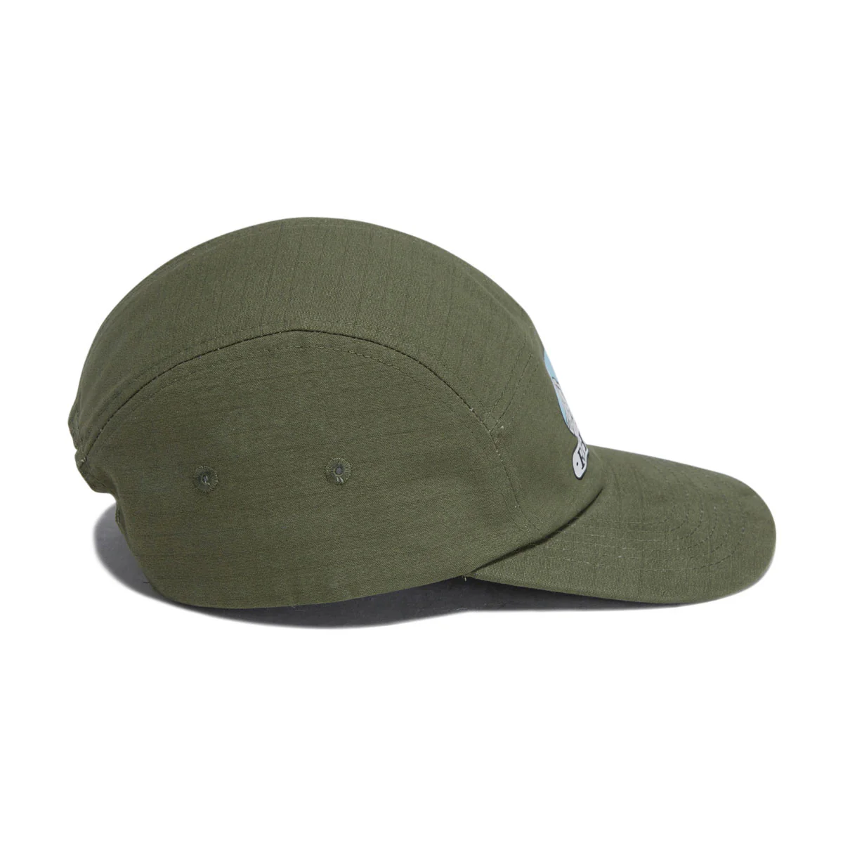 Rhythm Back Country 5 Panel Hat - Olive - Image 3