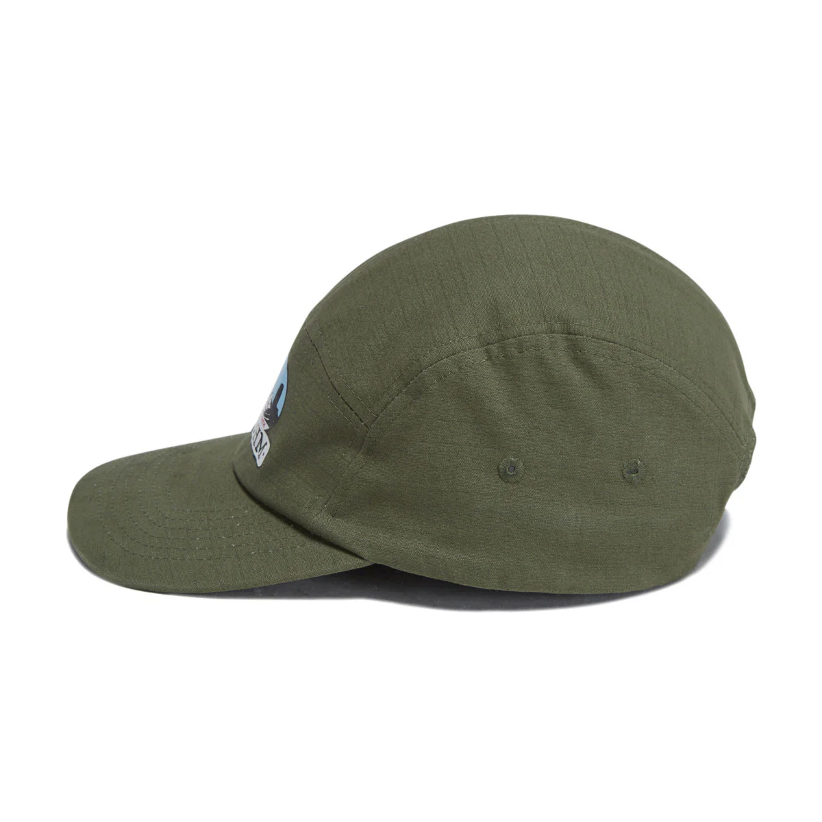 Rhythm Back Country 5 Panel Hat - Olive - Image 4