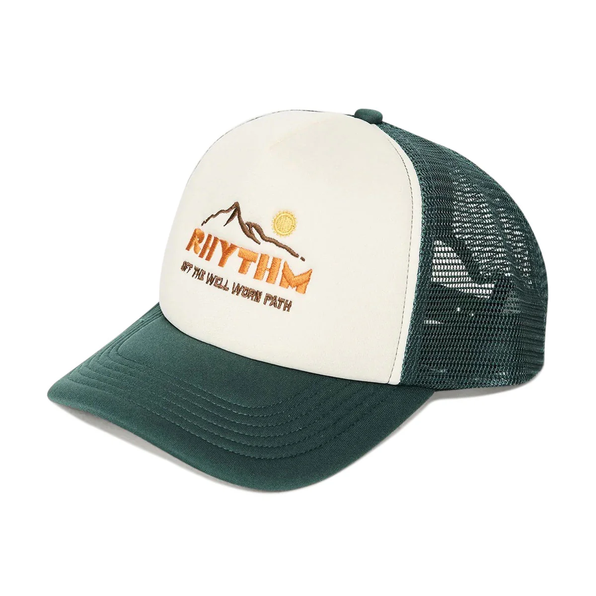 Rhythm Haven Trucker Hat - Pine