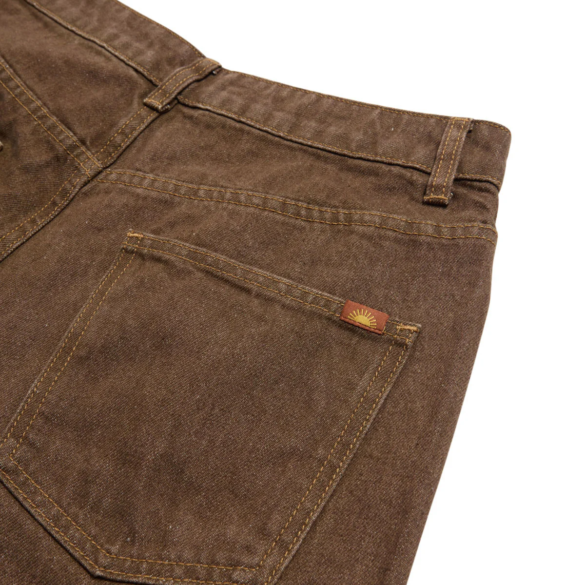 Rhythm Sundowner Denim Jeans - Tobacco - Image 6