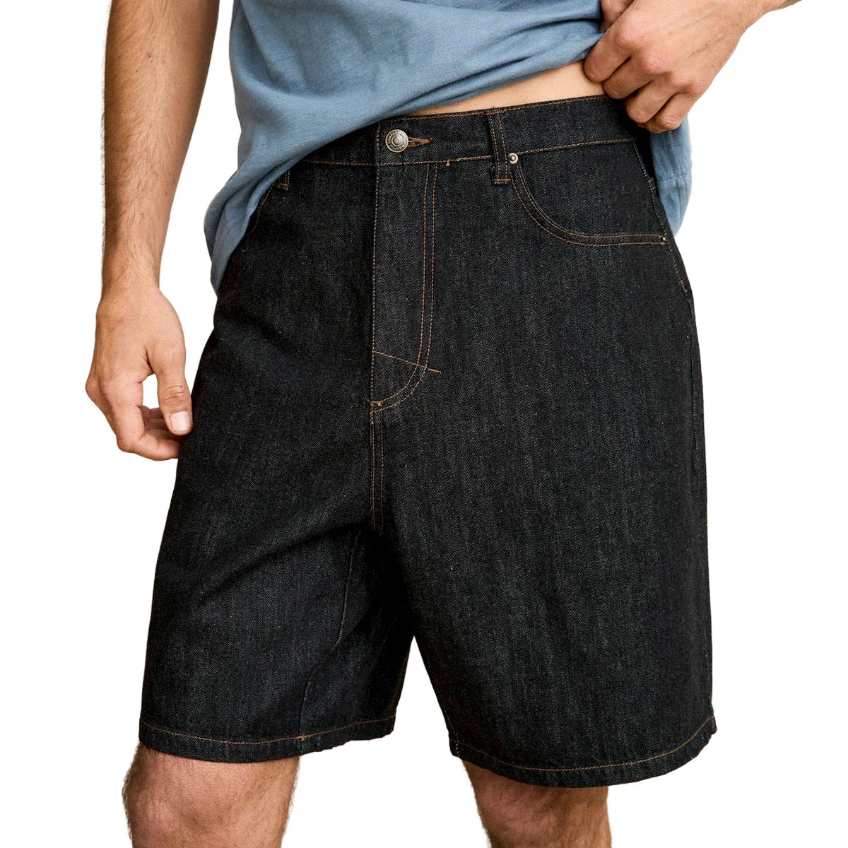 Rhythm Toby Denim Shorts - Midnight - Image 2