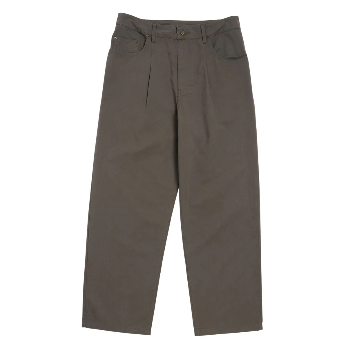 Rhythm Warped Straight Cut Pants - Grey
