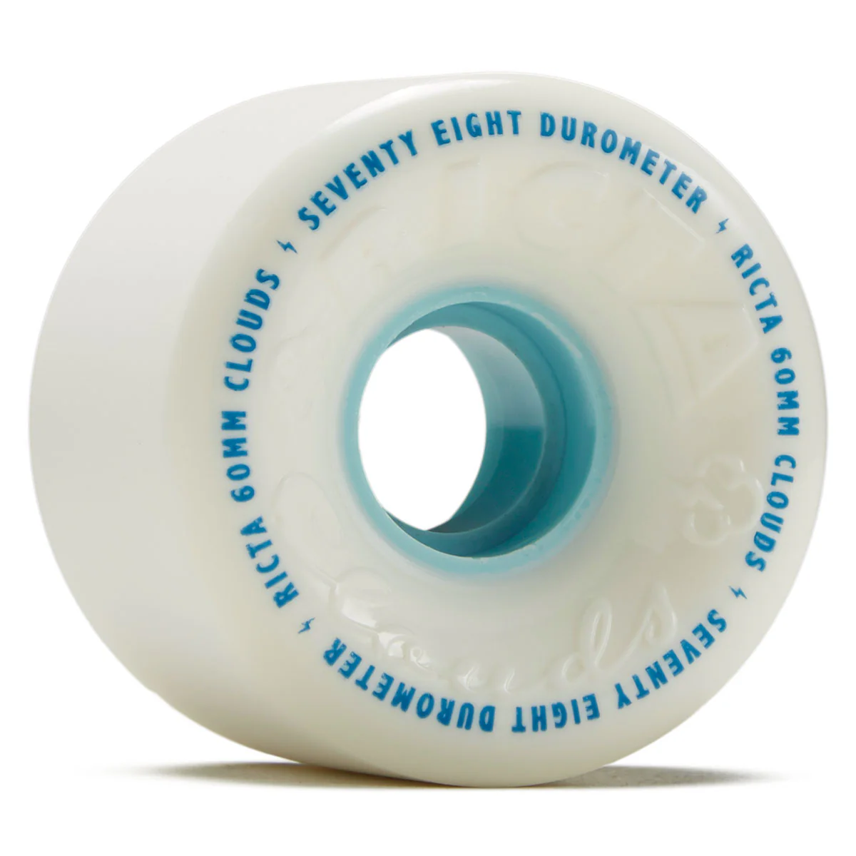 Ricta Clouds 78a Skateboard Wheels - White - 60mm