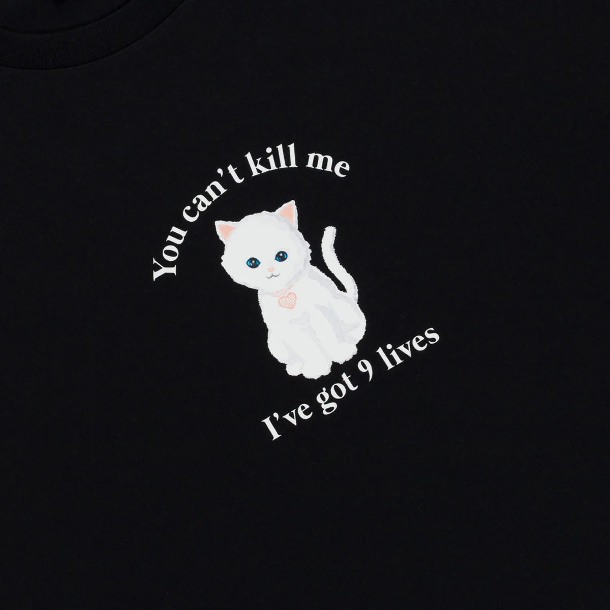 RIPNDIP 9 Lives T-Shirt - Black - Image 3