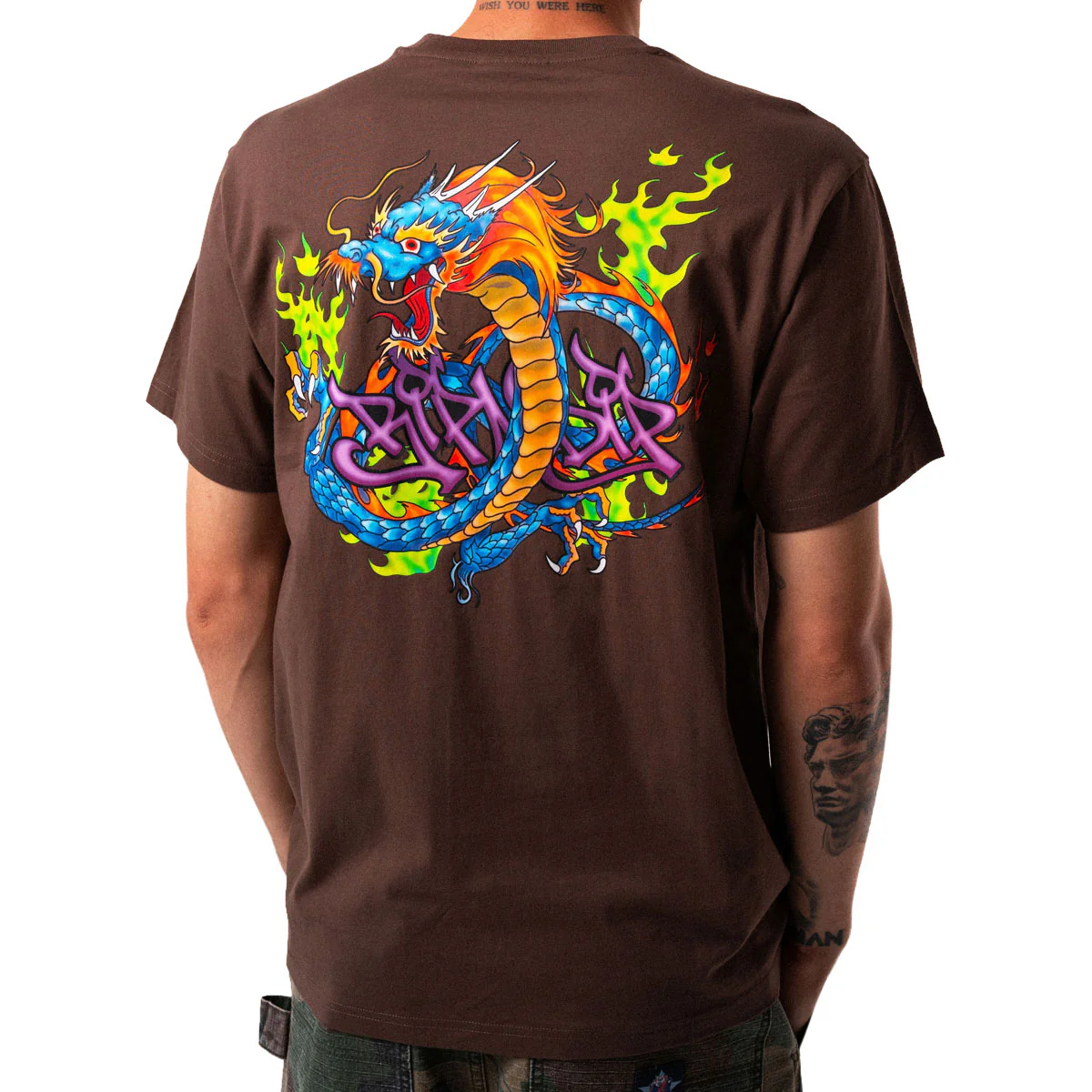 RIPNDIP Dragonology T-Shirt - Dark Brown - Image 4
