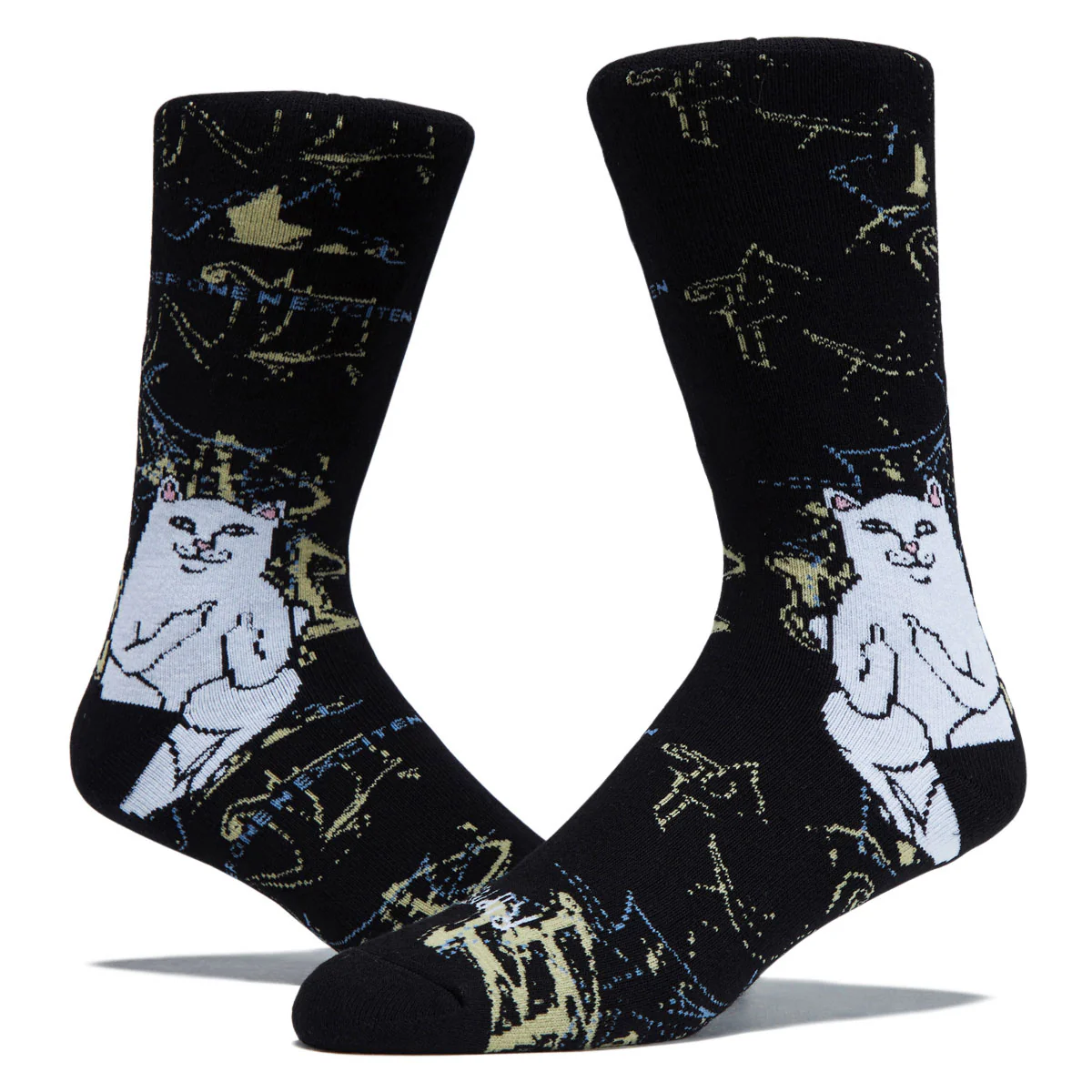 RIPNDIP Lord Nermal Madness Socks - Black - Image 2