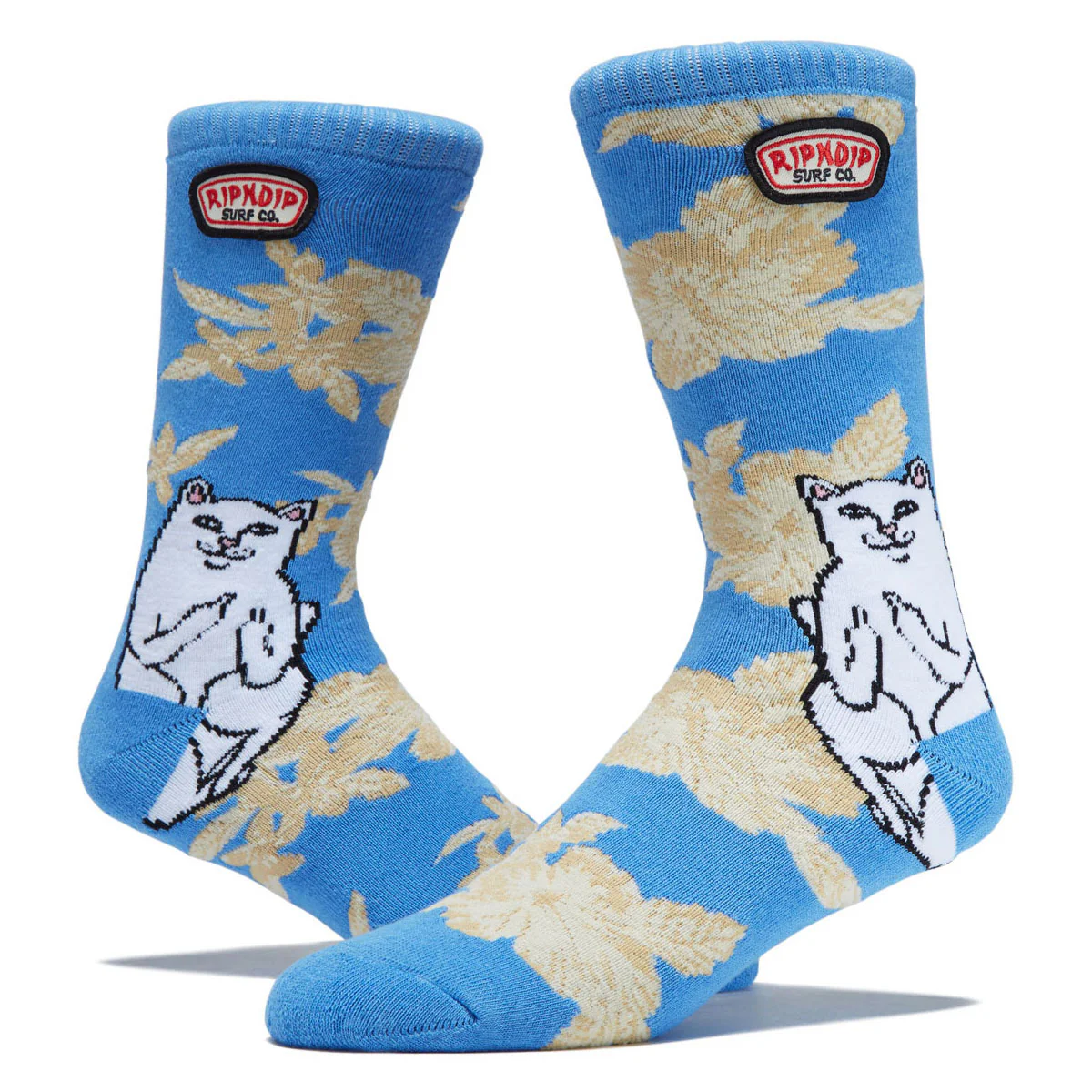 RIPNDIP Lord Nermal Surf Socks - Blue - Image 2